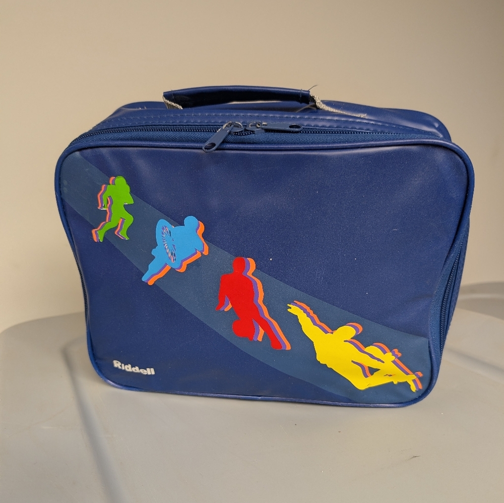 Vtg. '80s Riddell Lunch Box